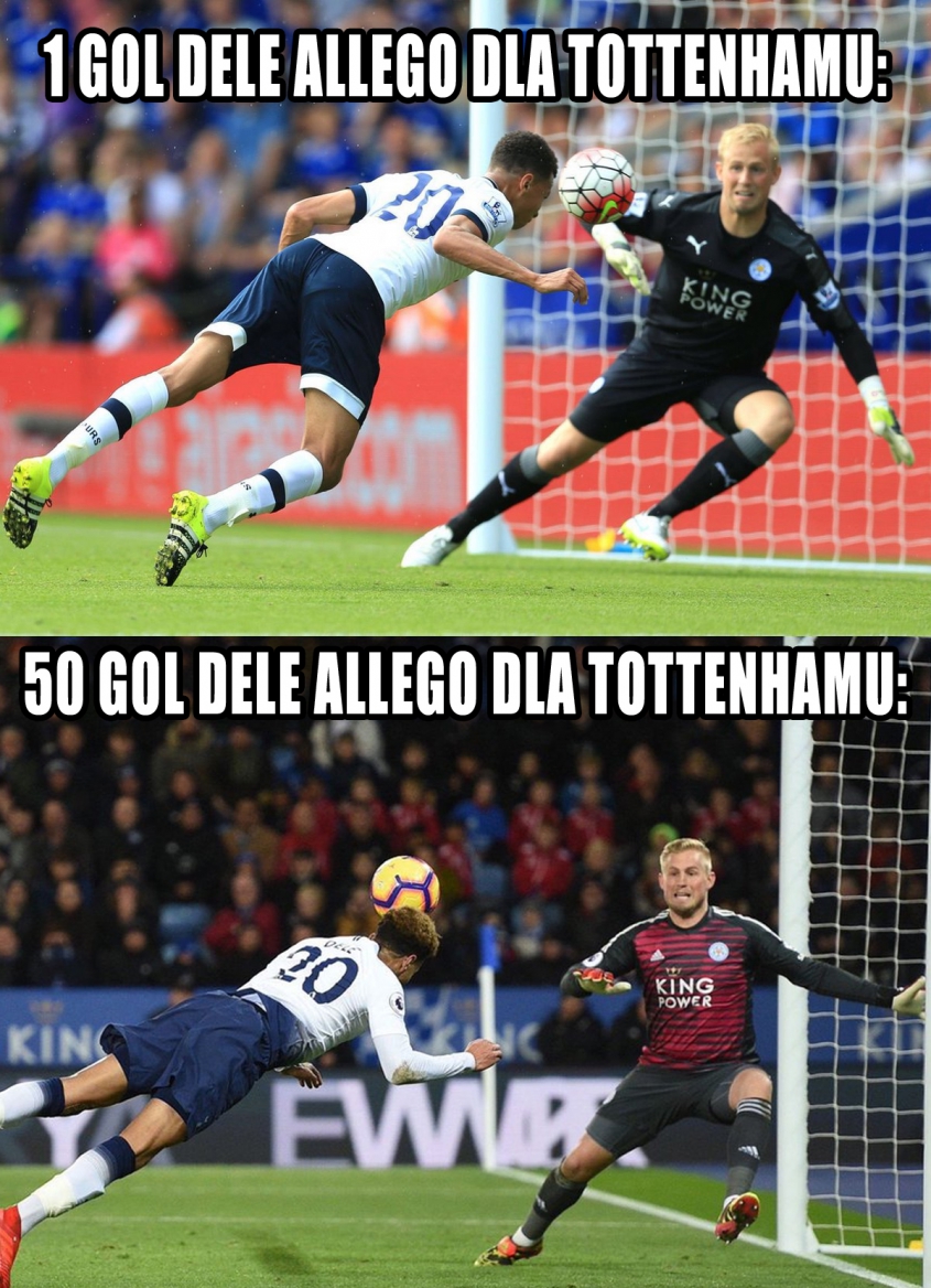 Dele Alli i jego 1 oraz 50 GOL dla Tottenhamu!
